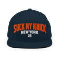 SUCK MY KNICK NEW YORK 26 snapback in Dark Navy
