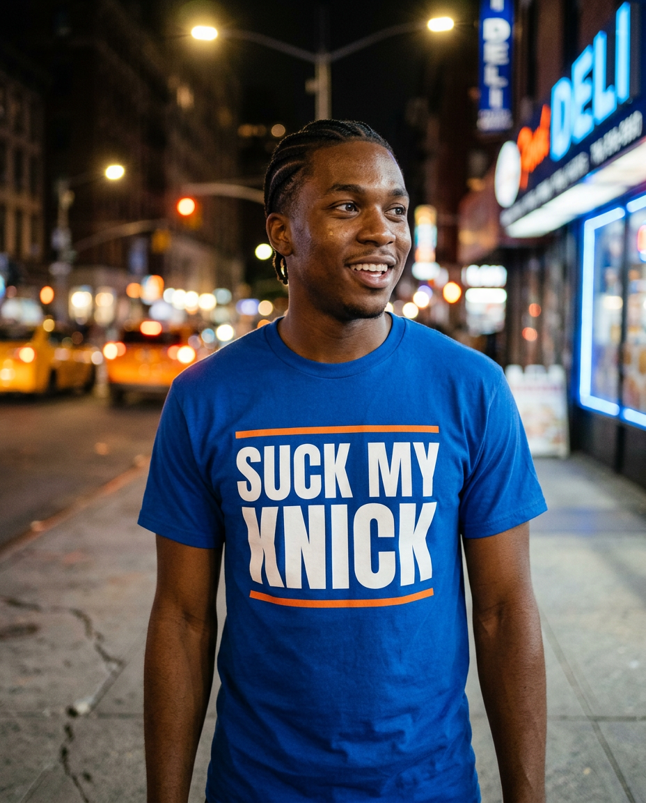 SUCK MY KNICK BAR TEE
