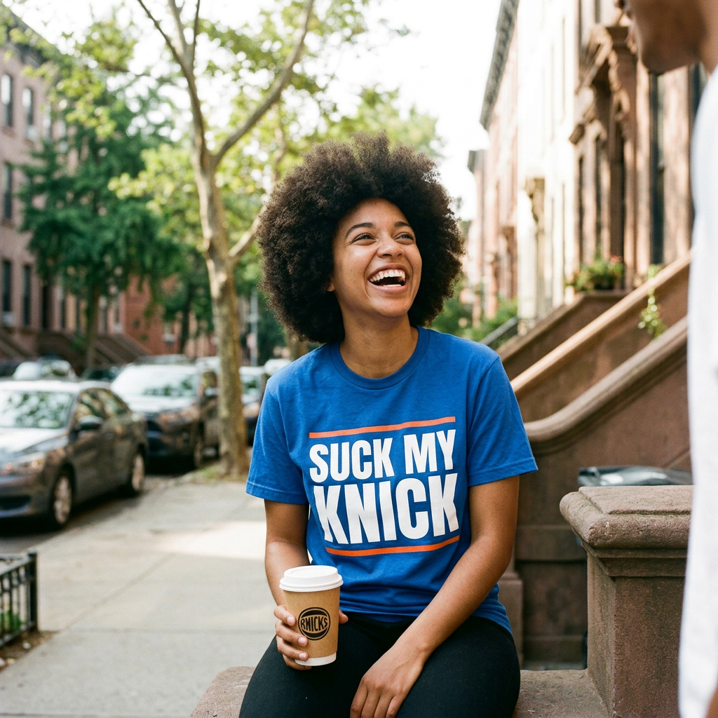 SUCK MY KNICK BAR TEE