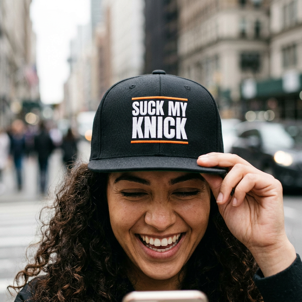 SUCK MY KNICK SNAP BACK