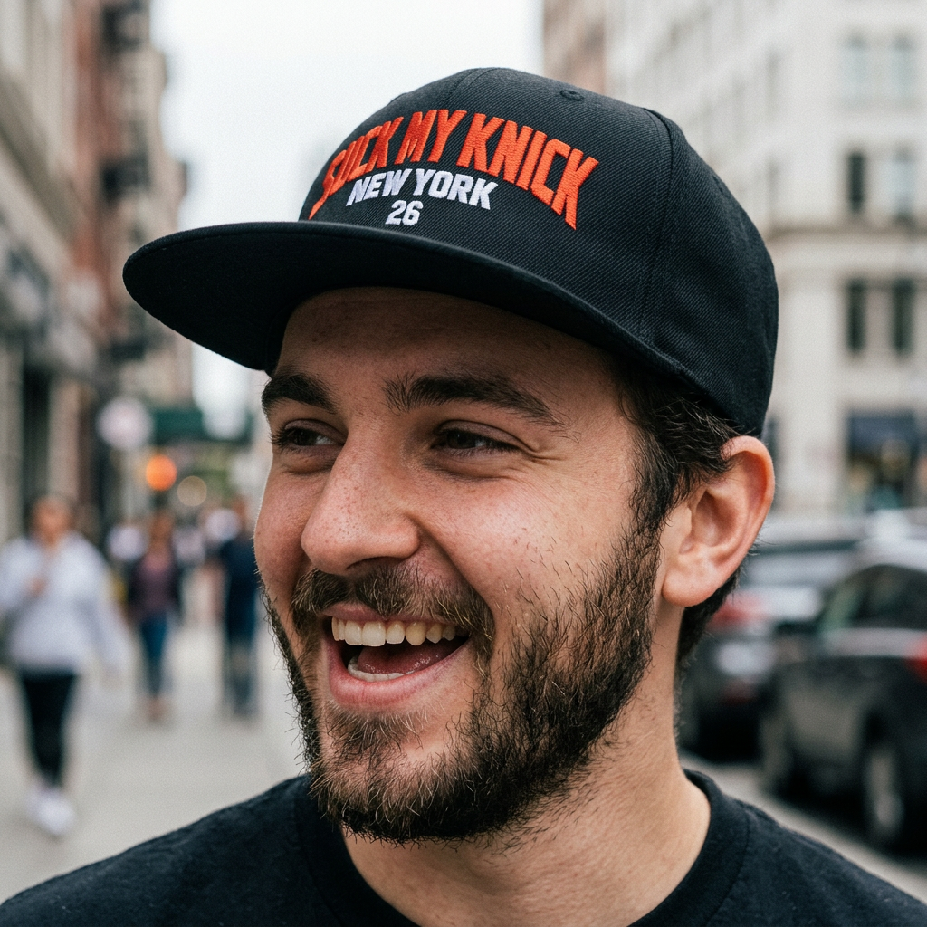 SUCK MY KNICK SNAPBACK NY 26