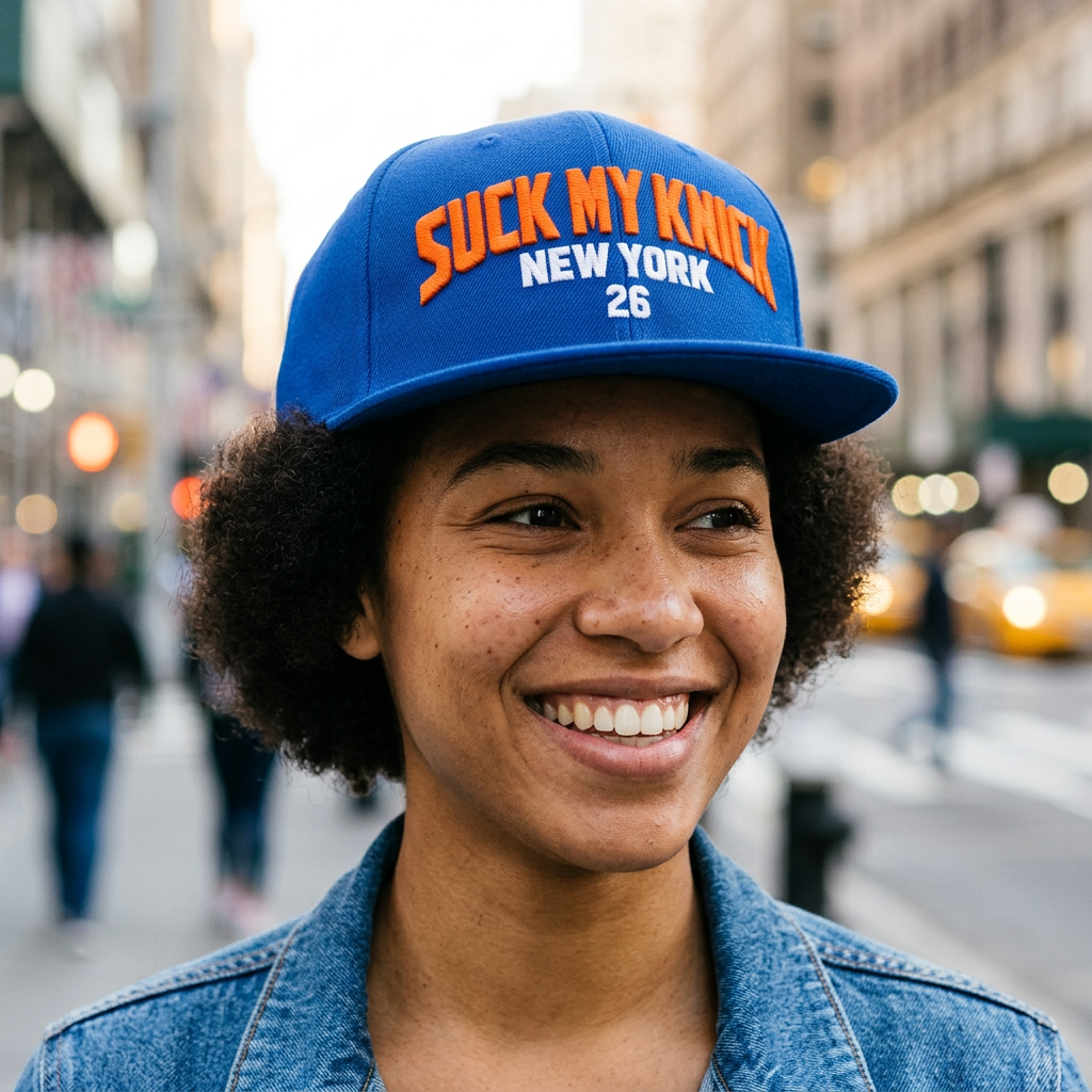 SUCK MY KNICK SNAPBACK NY 26