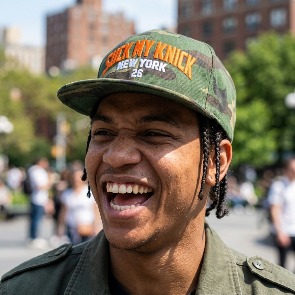 SUCK MY KNICK SNAPBACK NY 26