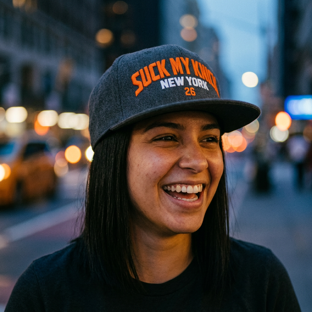 SUCK MY KNICK SNAPBACK NY 26