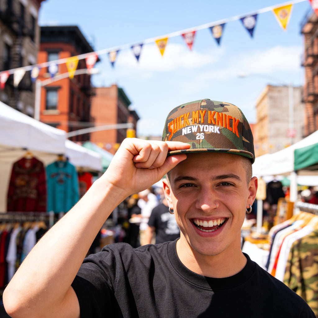 SUCK MY KNICK SNAPBACK NY 26